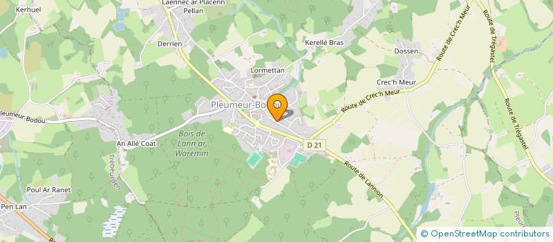 localisation de l'entreprise CONSORTS LE BOURDONNEC  PLEUMEUR-BODOU