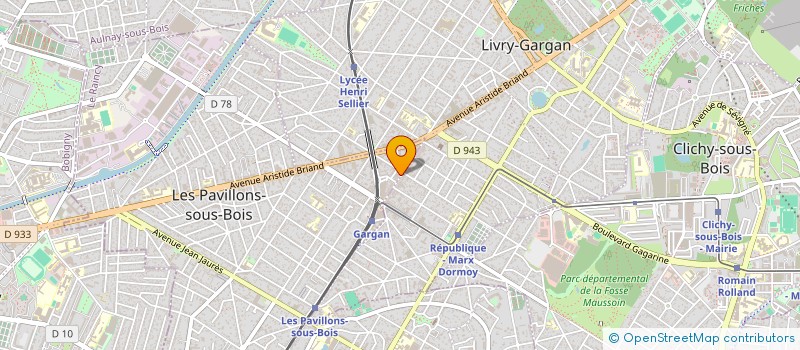 localisation de l'entreprise CONSORTS LEMAITRE  LES PAVILLONS-SOUS-BOIS