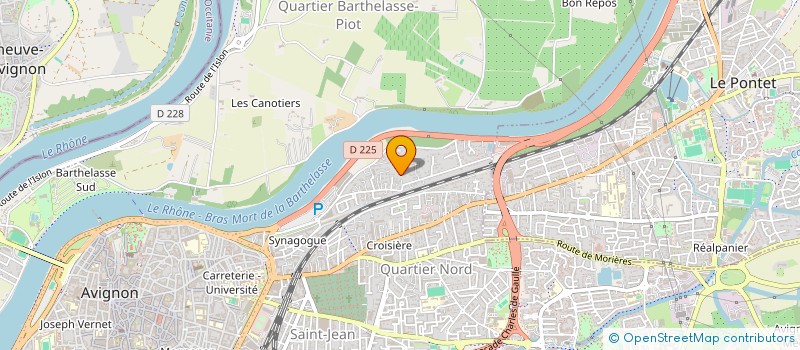 localisation de l'entreprise CONSORTS LLUCH à AVIGNON