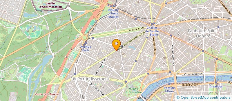 localisation de l'entreprise CONSORTS MAINGAULT MONTAGNE  PARIS