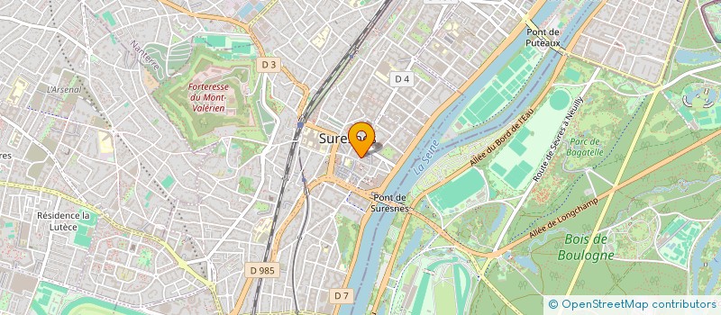localisation de l'entreprise CONSORTS METTON à SURESNES