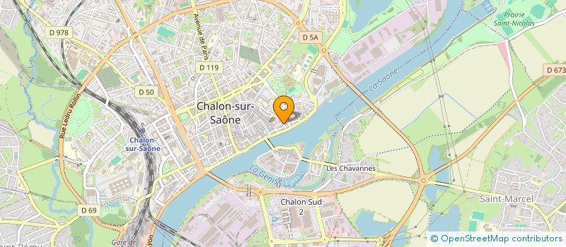 localisation de l'entreprise CONSORTS MORANO à CHALON-SUR-SAONE