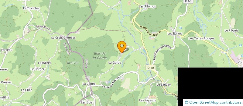 localisation de l'entreprise CONSORTS MORTAMET  SAINT-CLEMENT-DE-VERS