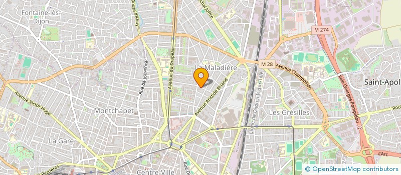 localisation de l'entreprise CONSORTS NOIROT à DIJON