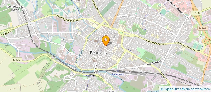 localisation de l'entreprise CONSORTS PARACINI  BEAUVAIS