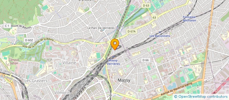 localisation de l'entreprise CONSORTS PECH à MASSY