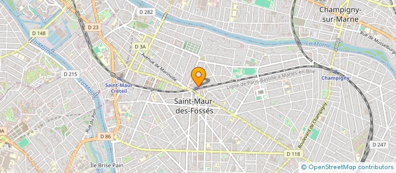 localisation de l'entreprise CONSORTS PICHOT à SAINT-MAUR-DES-FOSSES