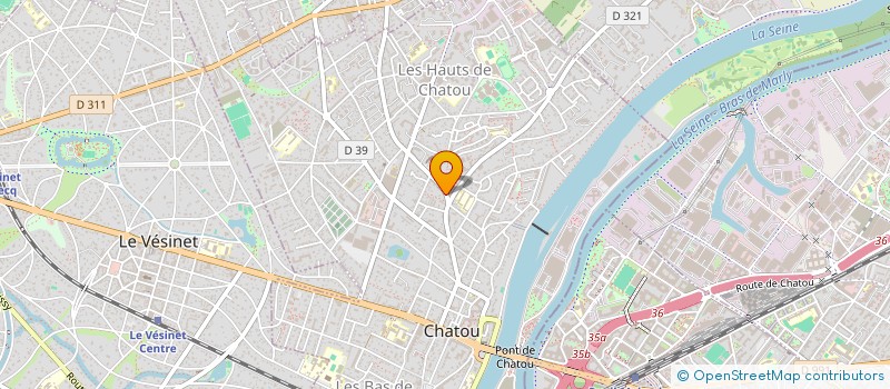 localisation de l'entreprise CONSORTS PIGOIS  CHATOU