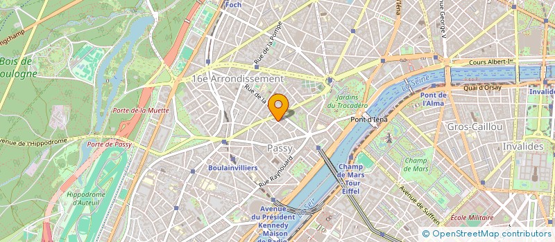 localisation de l'entreprise CONSORTS POMMART à PARIS