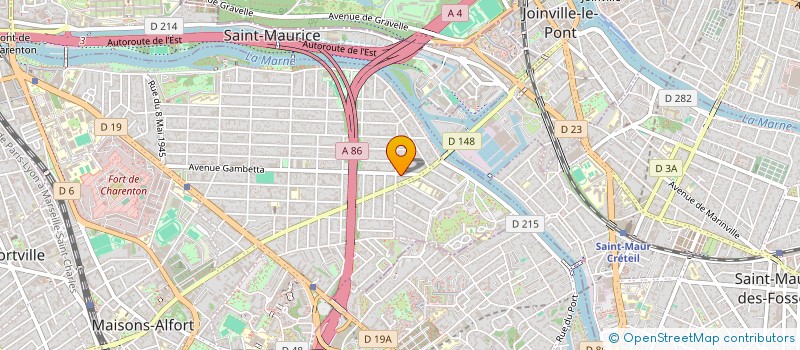 localisation de l'entreprise CONSORTS POTHIER CAMPION  MAISONS-ALFORT