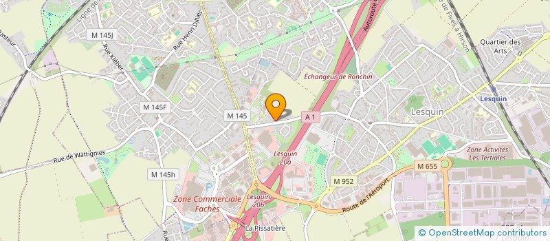 localisation de l'entreprise CONSORTS POTIGNY à LESQUIN