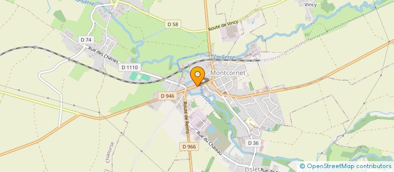 localisation de l'entreprise CONSORTS PREVOST PIER BERN ELISAB AGNES  MONTCORNET