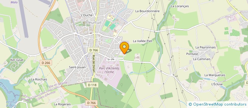 localisation de l'entreprise CONSORTS RAFFRAY  PLEURTUIT