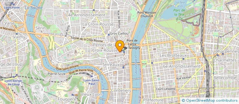 localisation de l'entreprise CONSORTS RAVIER à LYON