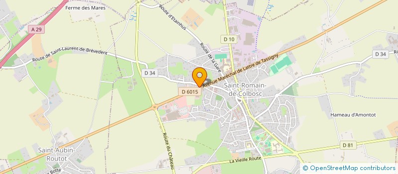 localisation de l'entreprise CONSORTS RENAUT  SAINT-ROMAIN-DE-COLBOSC