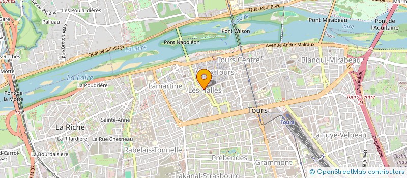 localisation de l'entreprise CONSORTS SAULAY M ET G  TOURS