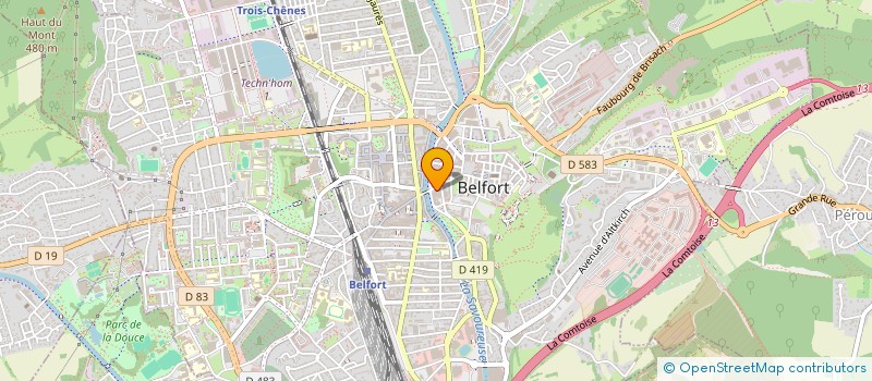 localisation de l'entreprise CONSORTS STOULS à BELFORT