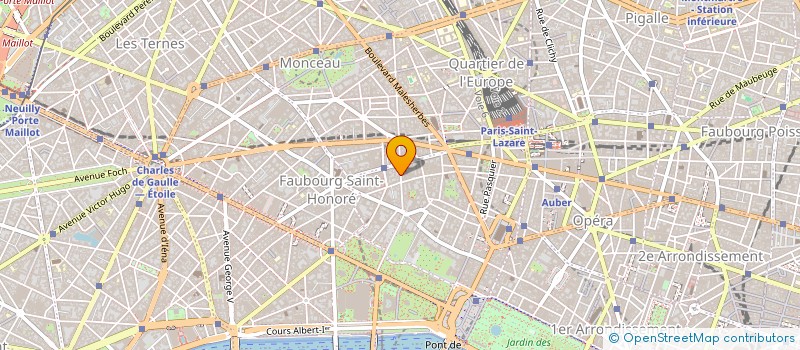 localisation de l'entreprise CONSORTS TRUBERT à PARIS