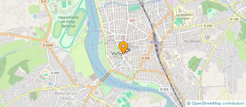 localisation de l'entreprise CONSORTS VALENCIA  VICHY