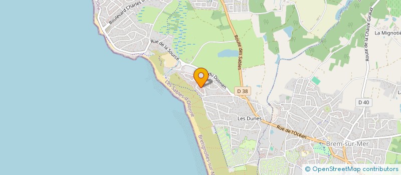 localisation de l'entreprise CONSORTS VEILLE  BRETIGNOLLES-SUR-MER