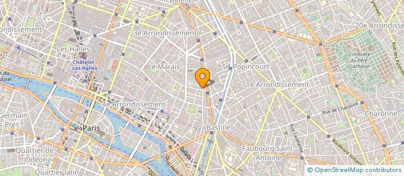 localisation de l'entreprise CONSORTS VINCENT A D E S RP CAB LADORY  PARIS