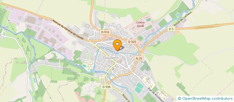 localisation de l'entreprise CONSORTS WARLOP 3000  DOULLENS