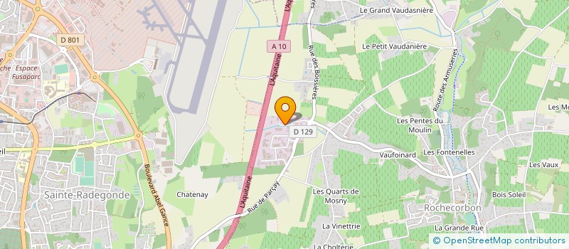 localisation de l'entreprise CONSOVET  ROCHECORBON