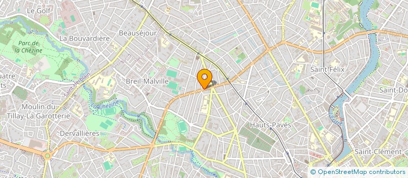 localisation de l'entreprise CONSPAT INVEST à NANTES
