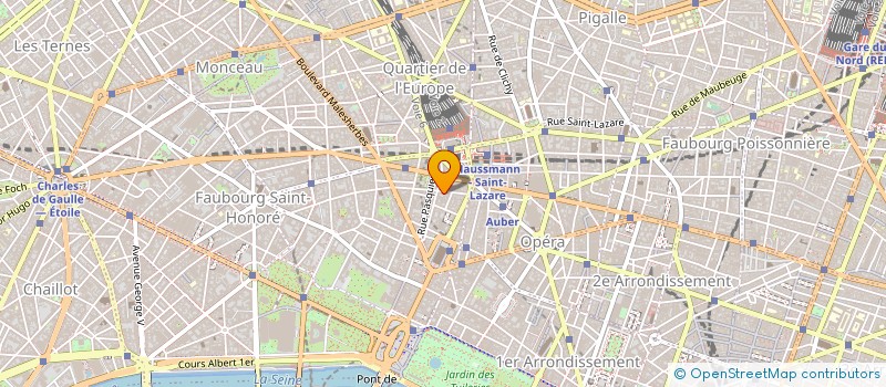 localisation de l'entreprise CONSSTRUCTION MODULAIRE FRANC à PARIS