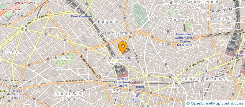 localisation de l'entreprise CONST EQUIP MECANIQUES SCENOGRAPHIQUES à PARIS