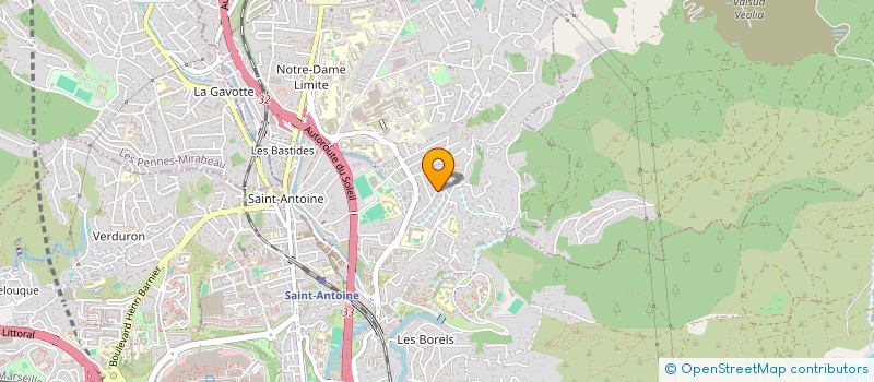 localisation de l'entreprise CONST REHABILITATION BAT TRAVAUX PUBLICS à MARSEILLE