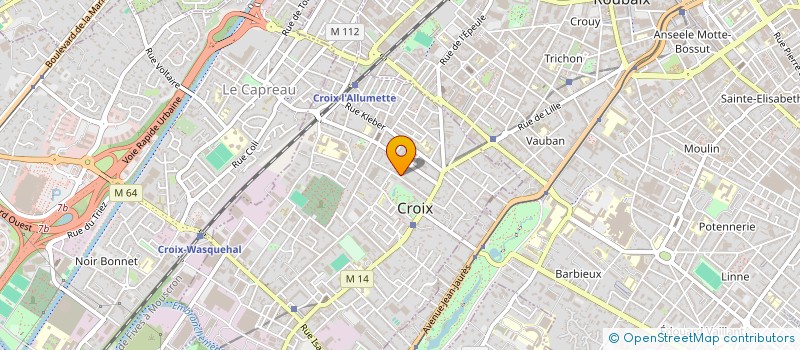 localisation de l'entreprise CONSTAMAX à CROIX