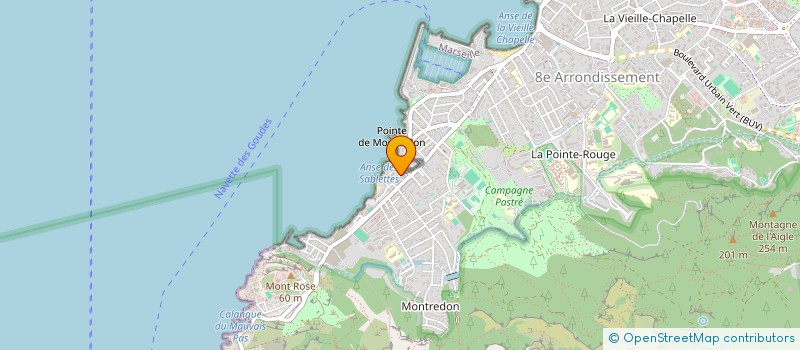 localisation de l'entreprise CONSTANCE à MARSEILLE