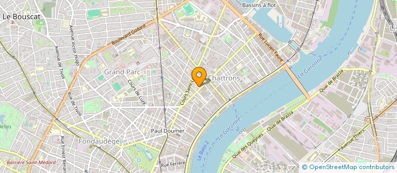 localisation de l'entreprise CONSTANCE  BORDEAUX