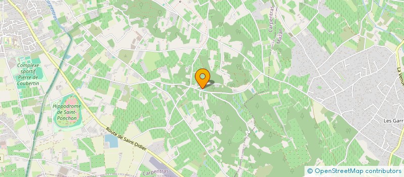 localisation de l'entreprise CONSTANCE  CARPENTRAS