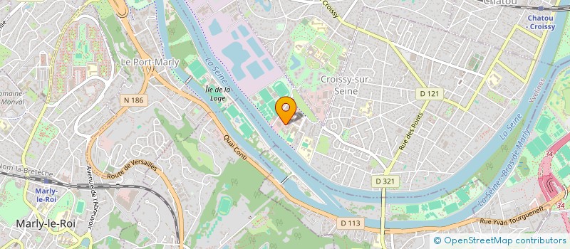 localisation de l'entreprise CONSTANCE à CROISSY-SUR-SEINE