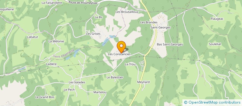 localisation de l'entreprise CONSTANCE à COUX ET BIGAROQUE-MOUZENS