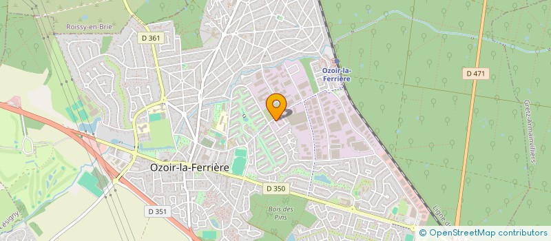 localisation de l'entreprise CONSTANCE MENTALE - PREPARATION MENTALE  OZOIR-LA-FERRIERE