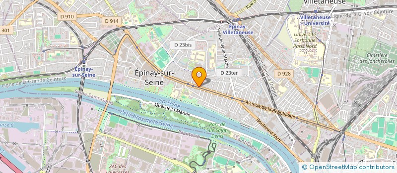 localisation de l'entreprise CONSTANCE RENOV à EPINAY-SUR-SEINE