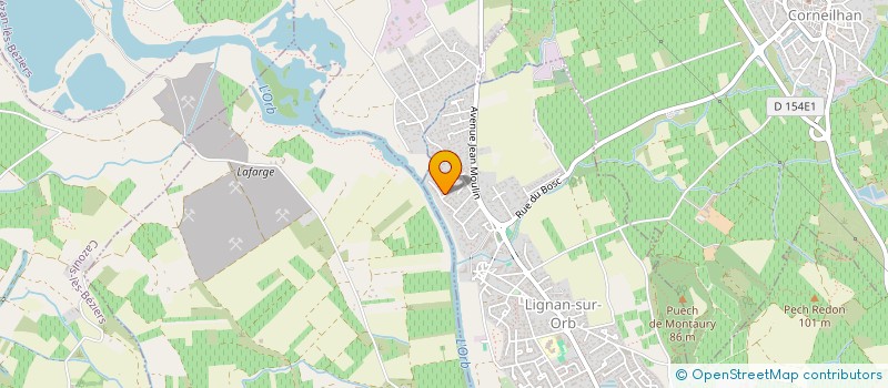 localisation de l'entreprise CONSTANCIA INVEST  LIGNAN-SUR-ORB