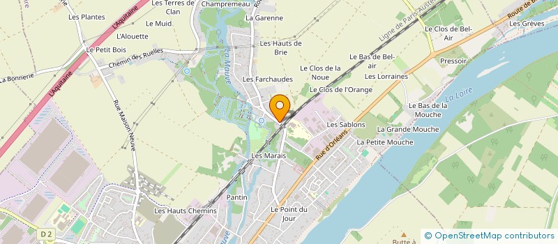 localisation de l'entreprise CONSTANS IMMOBILIER à MEUNG-SUR-LOIRE