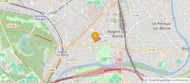 localisation de l'entreprise CONSTANT DESIGN & RENOVATION à NOGENT-SUR-MARNE