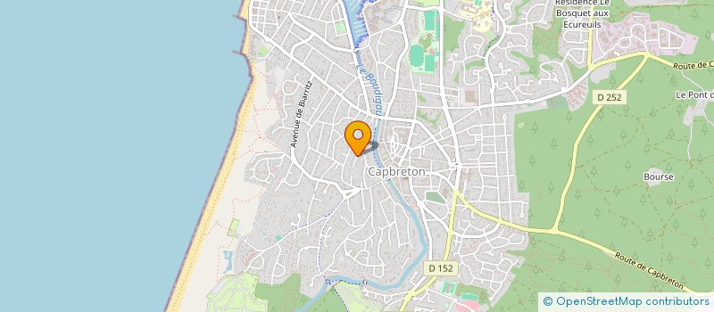 localisation de l'entreprise CONSTANT'INVEST HOLDING  CAPBRETON