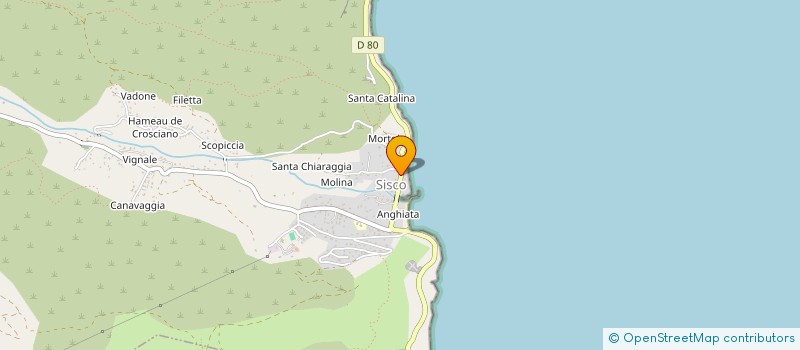 localisation de l'entreprise CONSTANT-MARCHETTI à PIETRACORBARA