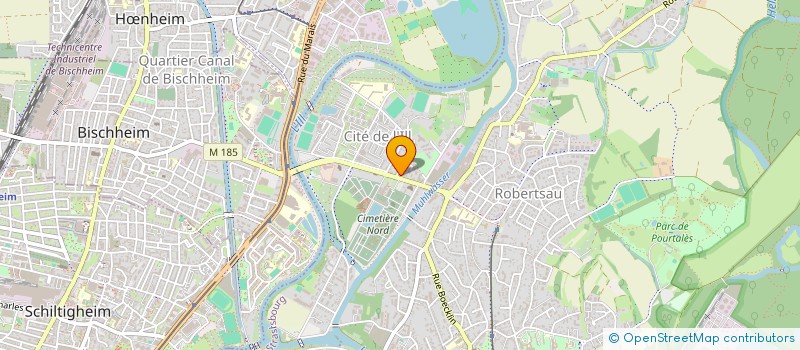 localisation de l'entreprise CONSTANTIA  STRASBOURG