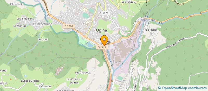 localisation de l'entreprise CONSTANTIN  LA BATHIE