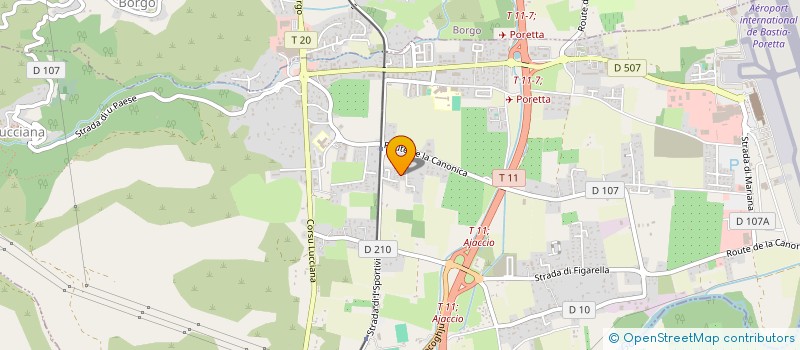 localisation de l'entreprise CONSTANTIN à LUCCIANA