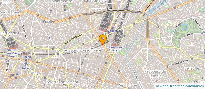 localisation de l'entreprise CONSTANTIN  PARIS