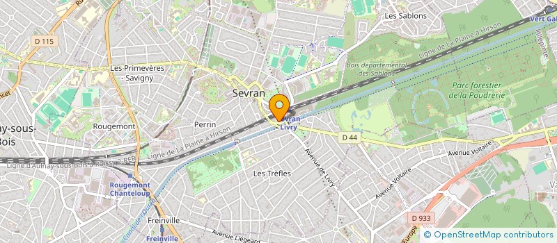 localisation de l'entreprise CONSTANTIN ET COMPAGNIE à SEVRAN