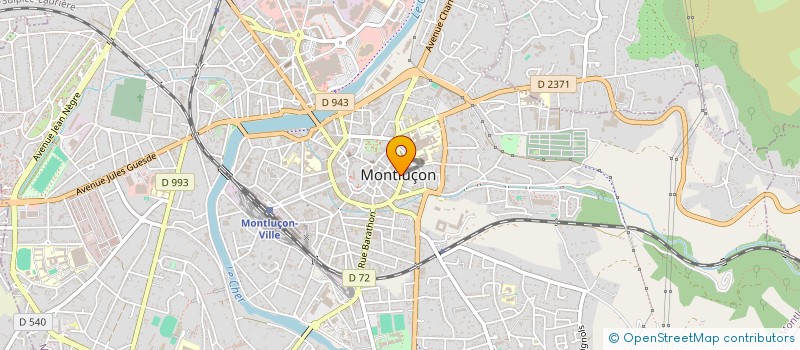 localisation de l'entreprise CONSTANTIN EXPERTISES à MONTLUCON